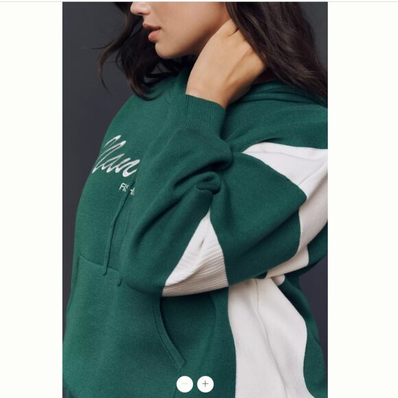 Anthropologie Daily Practice Knit Hooded Sweatshirt | NWT | S - Picture 7 of 7